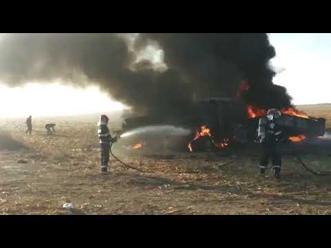 Incendiu la Nănesti