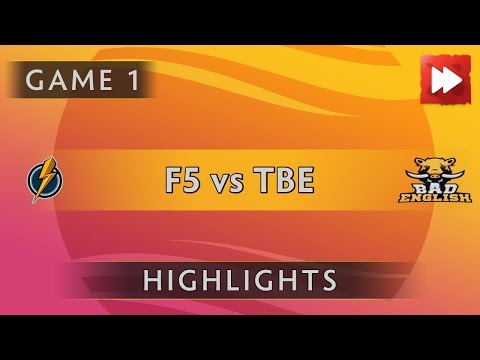 Fantastic.Five' vs Team Bad English [Game 1] WellPlay Invitational #4 - Dota Highlights