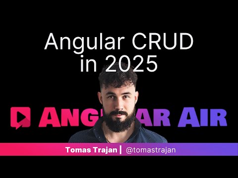 Modern Angular CRUD with httpResource — Tomas Trajan on Angular Air