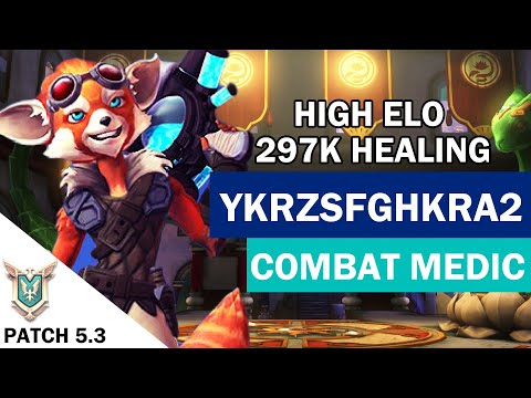 Super Healer 297K Healing ykrzsfghkra2 Pip Paladins Competitive Master   COMBAT MEDIC