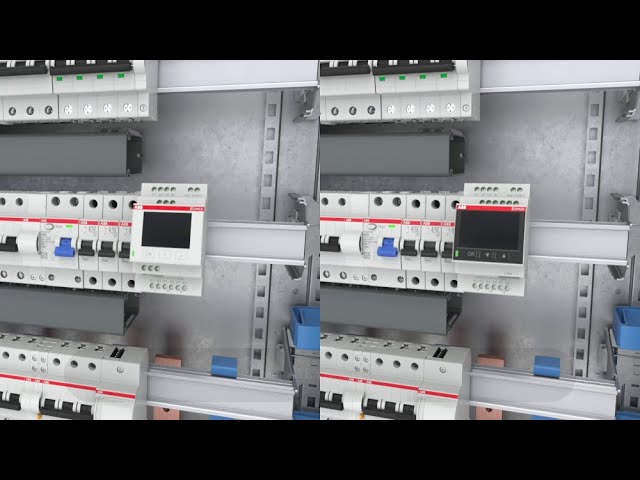 abb smart buildings Multi-mätare abb d1m 3f 400v5a kl0,5 din modbus tcp