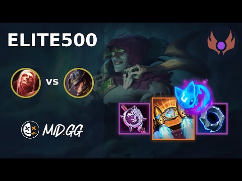 MID.GG: [ elite500 ] Vladimir MID vs Twisted Fate | EUW MASTER | LOL Season 2025