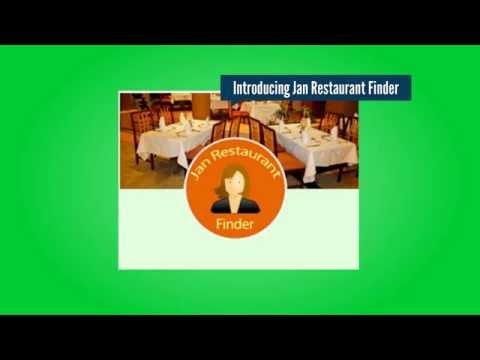 Jan Restaurant Finder Video