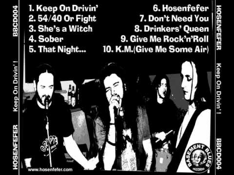 HOSENFEFER   KEEP ON DRIVIN'