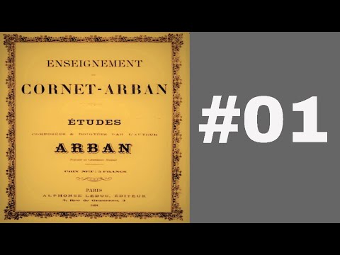ARBAN Série d'Études D'Exécution et de Style #1