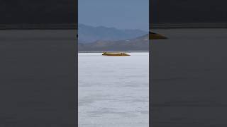 Speed Demon clocked top speed of 333.360 mph on a 3-mile course at Bonneville Speed Week last year.