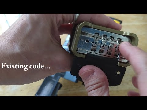 Master Lock Magnum - Reset Code - Quick and Easy!