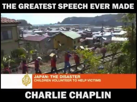 NO LIMITS - The greatest speech ever made, Charlie Chaplin