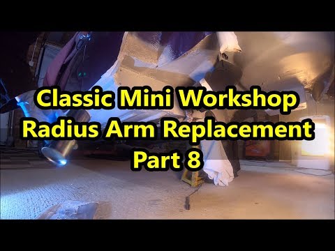 Classic Mini Workshop - Part 8 Painting the boot floor underside