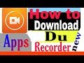 Du recorder application Kaise downlod karte hai Du recorder application Kaise downlod karte hai