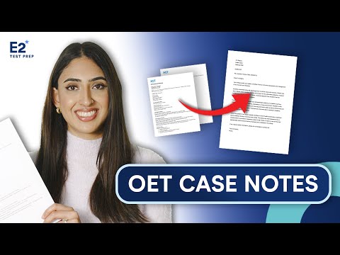 OET Case Notes Analysis | How to Write an OET Fomal Letter