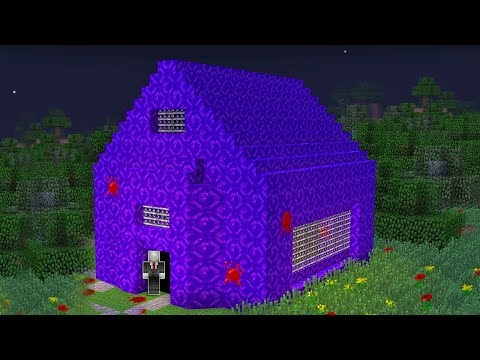 NOOB'LAR VS GİZLİ SLENDERMAN PORTAL EVİ! - Minecraft