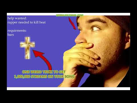 ONE WEIRD TRICK TO GET 1,000,000 STREAMS (an obvious scam)