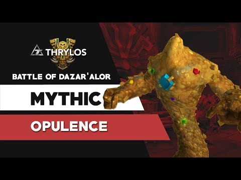 Thrylos Vs Opulence Mythic - Battle of Dazar'alor - Rogue Pov