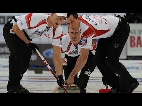 CURLING:World Men's Chp 2013 - Draw 17 CAN-SWE