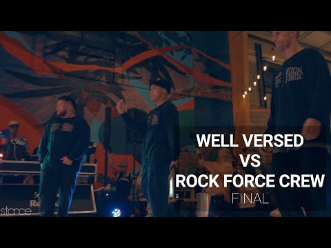 Well Versed vs Rock Force Finals [final] // stance // STYLE MONARCH FESTIVAL - Honolulu, Hawaii