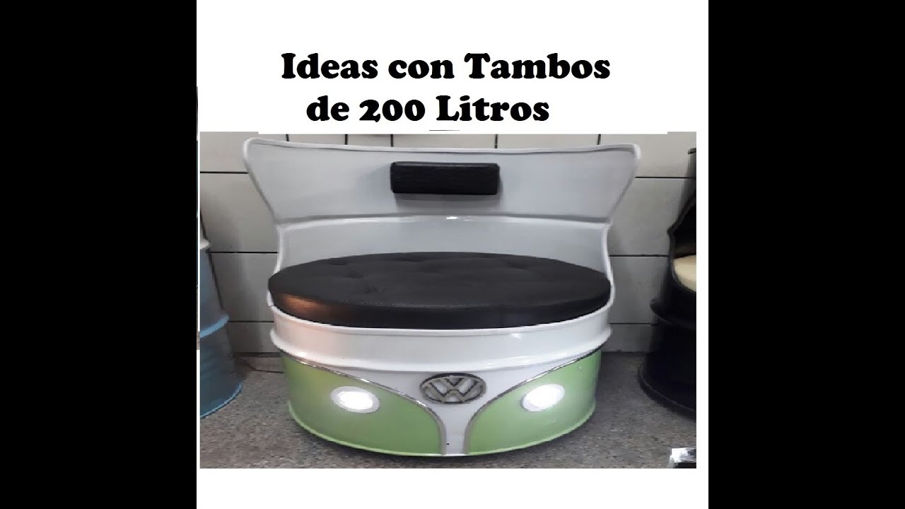 Ideas con Tambos de 200 litros