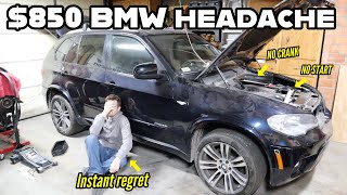 Is this $850 BMW going to ruin me? Use Caution around CHEAP BMWs - E70 X5 mechanic special build