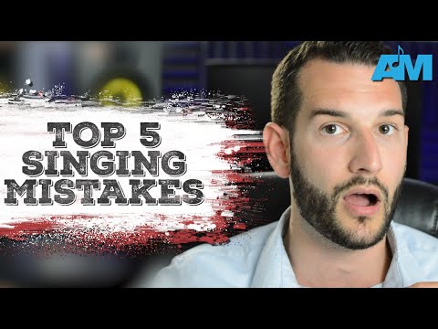 the top 5 mistakes beginner singers make