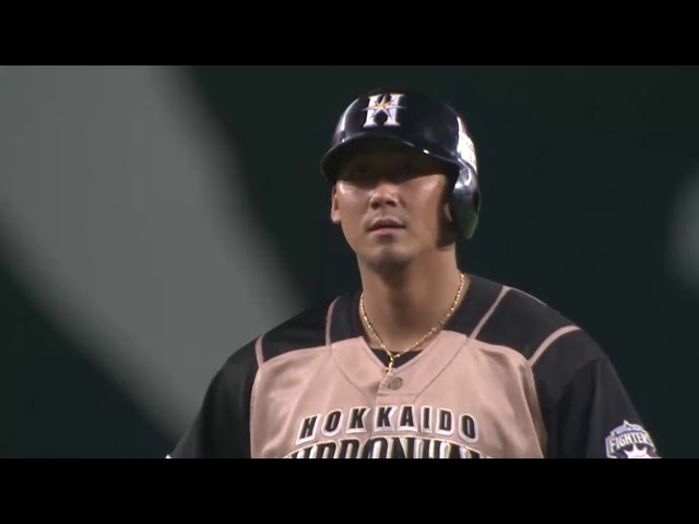 【5回表】ファイターズ中田が4番の意地を見せた!! タイムリー2塁打で同点に追いつく!! 2014/8/10 H-F