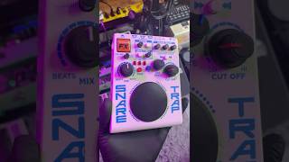 Someone loaned me this CRAZY pedal! #makingmusic #pedal #pedalboard #drums #drummachine