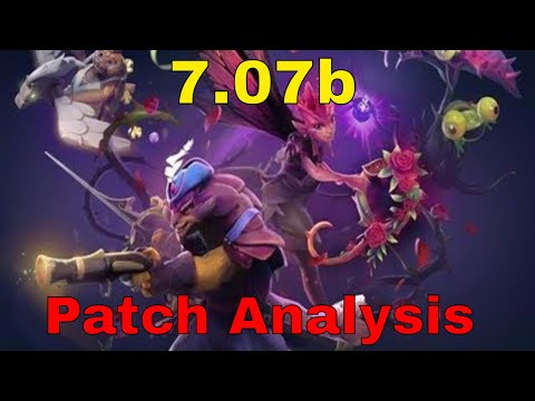 Dota 2 : 7.07b Patch Analysis
