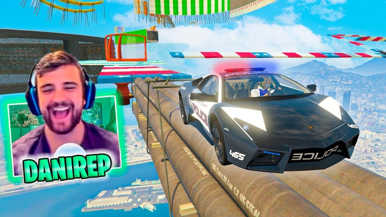MI PRIMERA CARRERA SIENDO UN POLICIA!! - GTA 5 ONLINE
