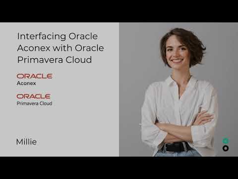 Interfacing Oracle Aconex with Oracle Primavera Cloud