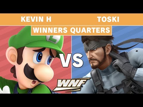 WNF 4.11 - Kevin H (Luigi) Vs Toski (Snake) Winners Quarters - Smash Ultimate
