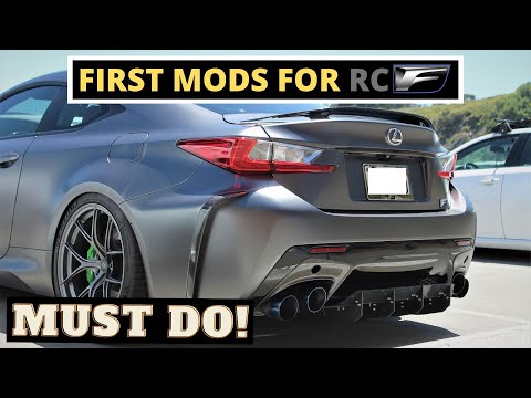 Lexus RCF 5 MUST-DO MODS That WILL Change Your RCF