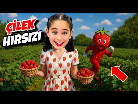 ELİF SİNEM YOLCULUKTA ÇİLEK TOPLADI ‼️ EYVAH BABASINI KANDIRDI HEPSİNİ ALDI !!