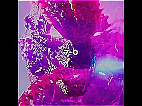 Evolved Godzilla vs Thermo Godzilla #godzilla #battle #edit