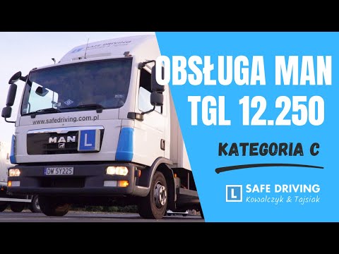 #6 OBSŁUGA MAN TGL 🚨 ŚWIATŁA i PŁYNY 💦 NA EGZAMINIE NA PRAWO JAZDY 🚦