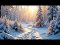 Snowy Winter Morning In January ️Beautiful Relaxing Music For Stress Relief Tranquil Winter Piano