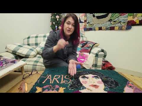 Higgledy Piggledy Rug Hooking versus Traditional and Directional Fills