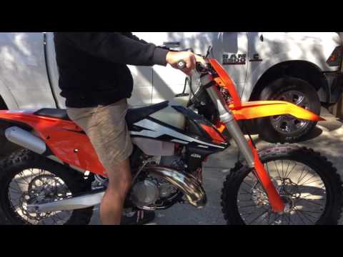 2017 KTM 300 XC W first start