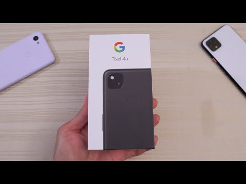 Google Pixel 4a UNBOXING!