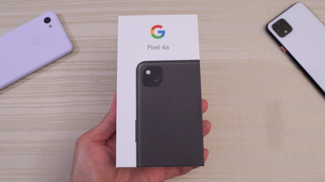 Google Pixel 4a UNBOXING!