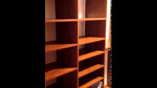 preview picture of video 'His and Hers Cherry Master Closets - Auburn, Ma 02466'