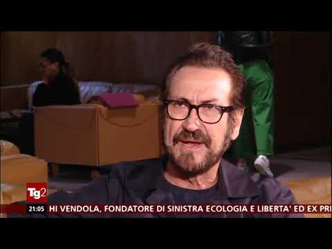 17 10 2018 Rocco Schiavone al TG2 sera - seconda serieTV da stasera - Marco Giallini grande successo