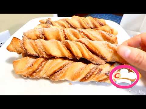 Como Preparar Churros, Sin Huevo, Ni Aceite, En Freidora De Aire