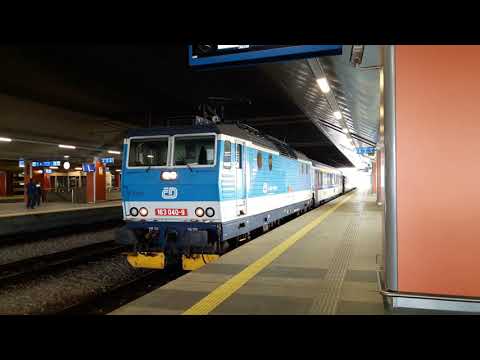 Stara dobra IC Cracovia - [Česke Drahy] Skoda 163 040 "Edyta"