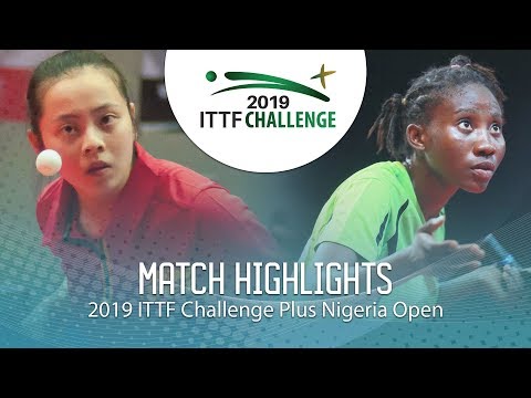 Lisa Lung vs Esther Orbamise | 2019 ITTF Nigeria Open Highlights (U21 1/4)