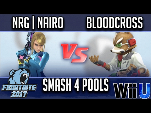 Frostbite 2017 SMASH 4 POOLS - NRG | Nairo (Zero Suit Samus) vs Bloodcross (Fox)