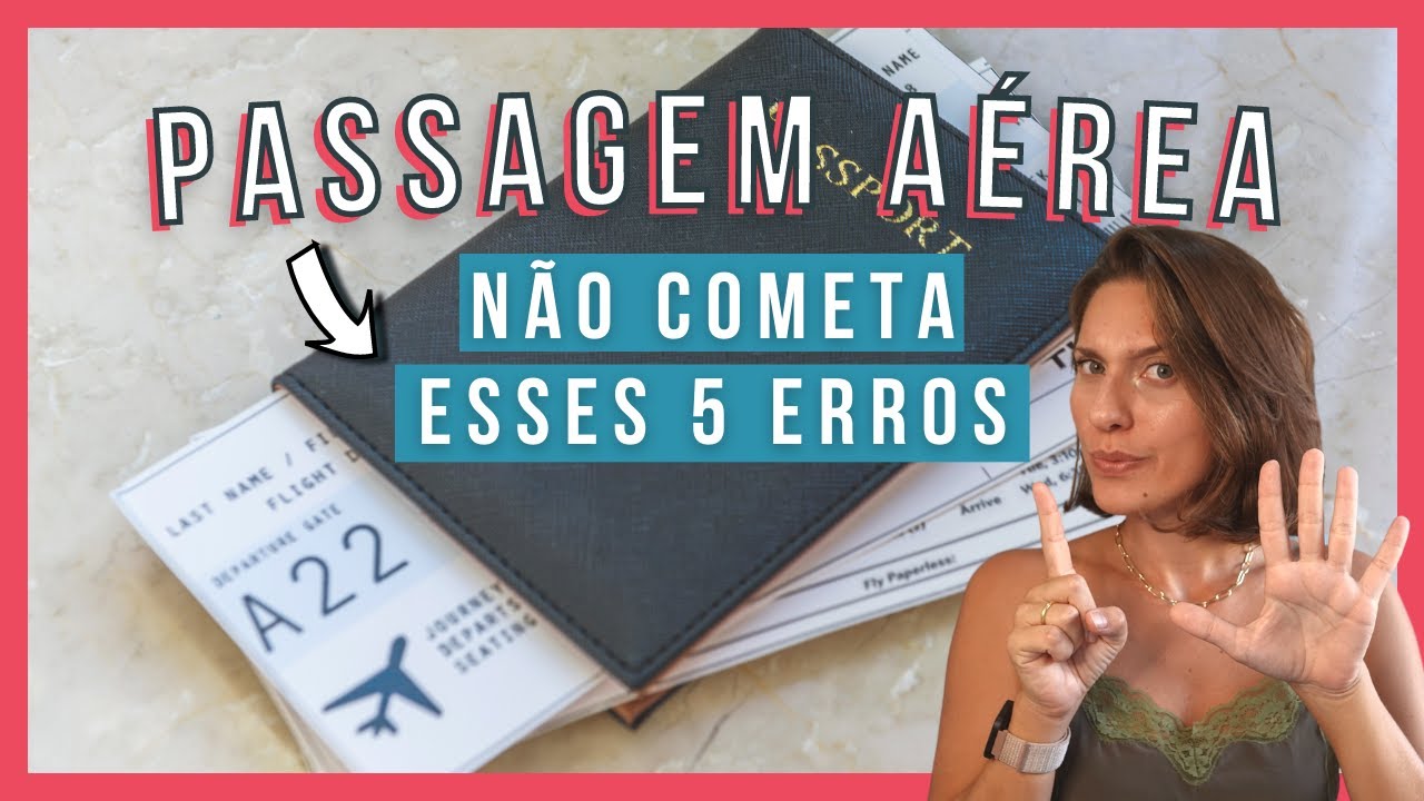 NÃO FAÇA ISSO e aprenda como comprar PASSAGENS AÉREAS MAIS BARATAS