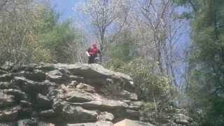 preview picture of video 'North Branch Potomac River Cliff Jump'
