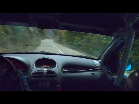 25 eme rallye de l'Ardèche ES4 BURZET N°68 masclaux/feibelman