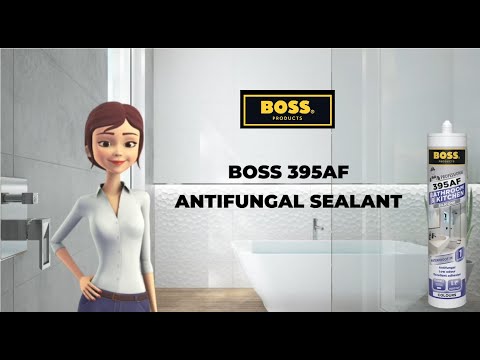 BOSS 395AF ANTI FUNGAL BATHROOM AND KITCHEN SEALANT (280 ML)