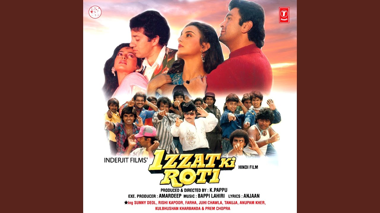 Sara Din Sari Rat Teri Yad Sataye Lyrics | Izzat Ki Roti | Anuradha Paudwal | Bappi Lahiri