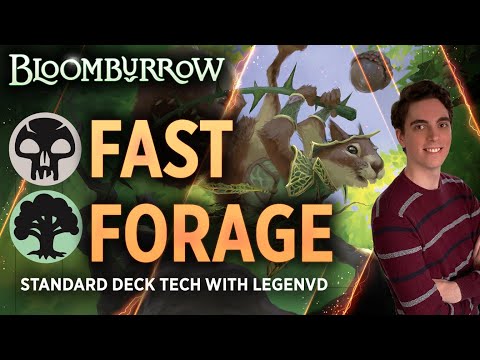 BLOOMBURROW - Fast Forage | Standard Deck Tech with LegenVD | MTG Arena